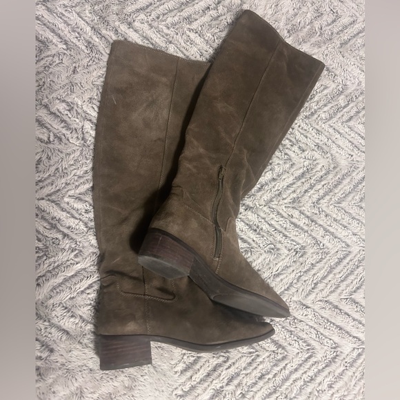 LUCKY BRAND lk-kitrie suede knee height boots 7 - Picture 2 of 8